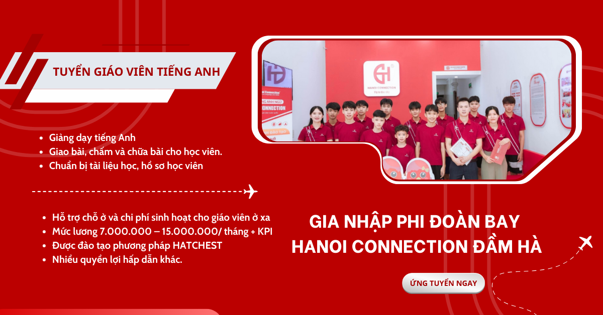 Hanoi Connection tuyển dụng