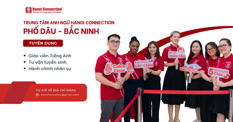 Hanoi Connection phố dâu tuyển dụng